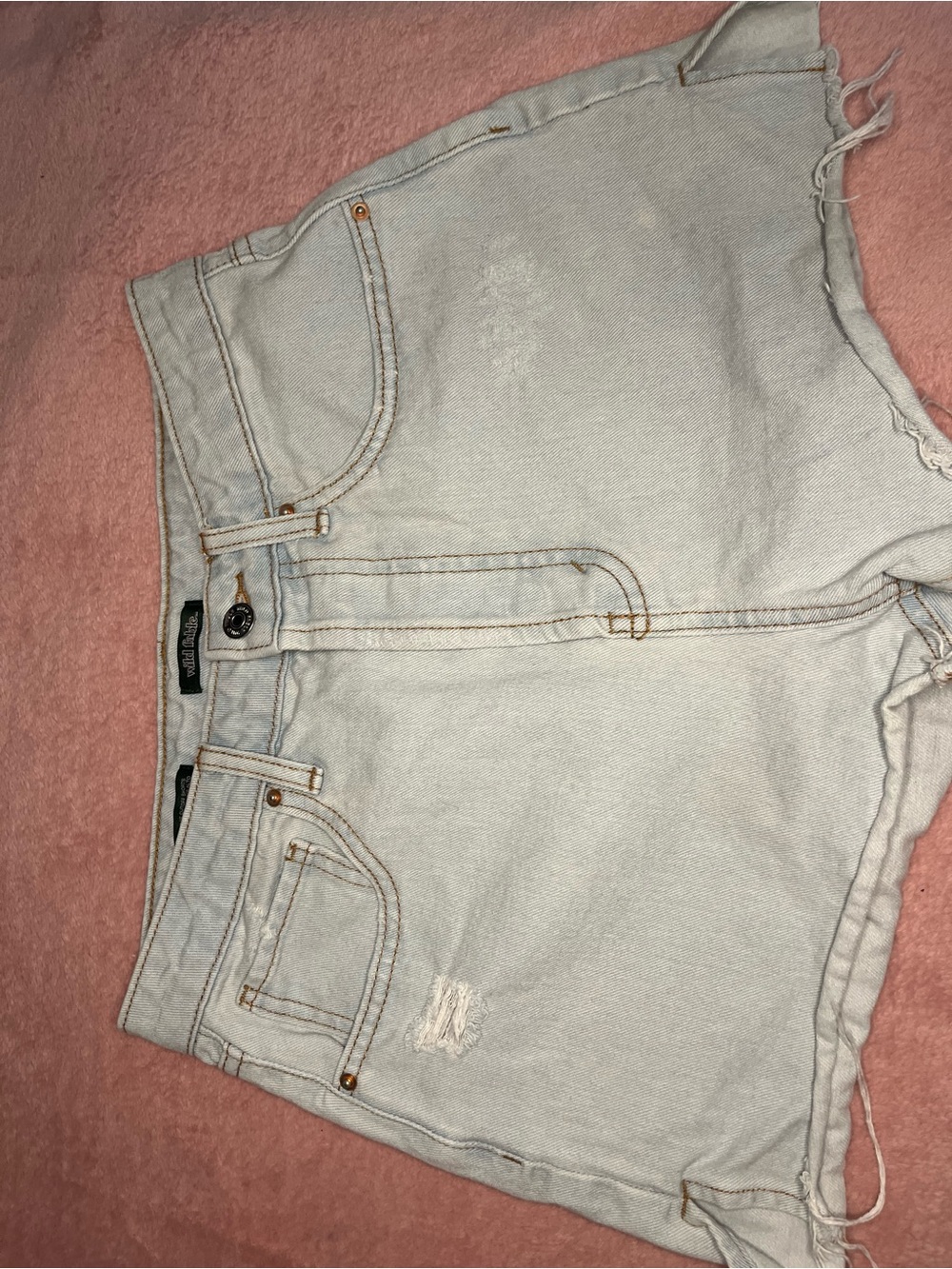 Target Light Wash Denim Women's Shorts